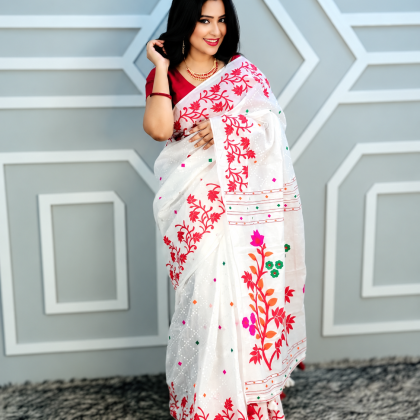 Halfsilk Saree With Blouse