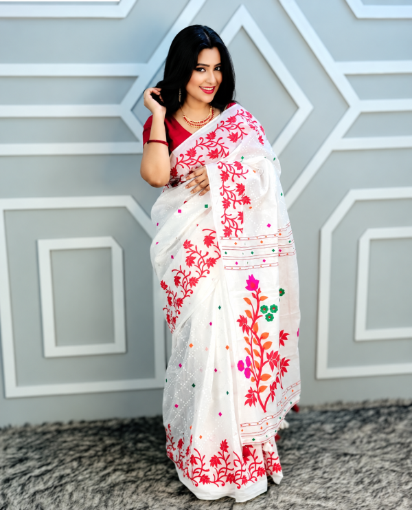 Halfsilk Saree With Blouse